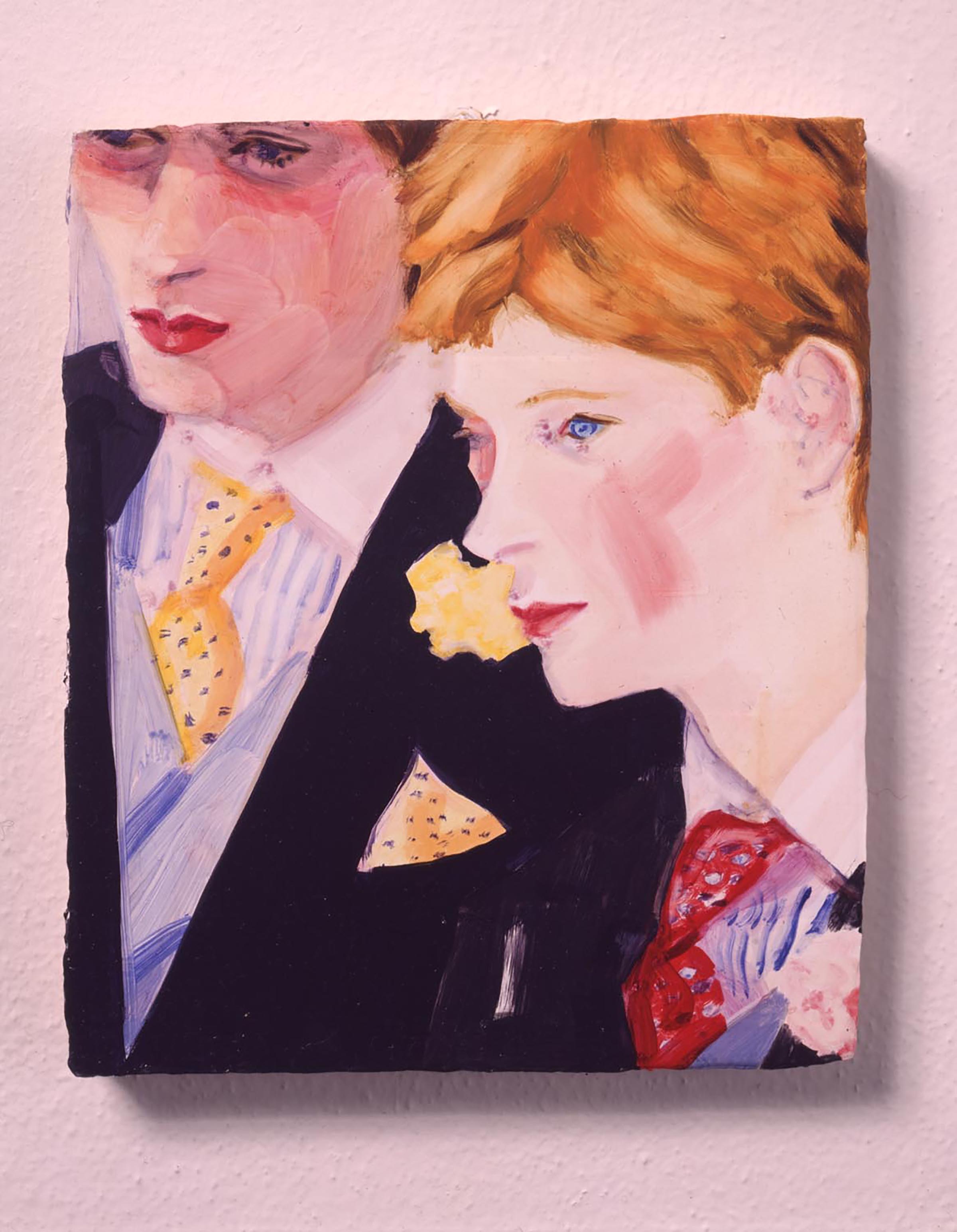 Elizabeth Peyton, Prince Harry and Prince William, 1999